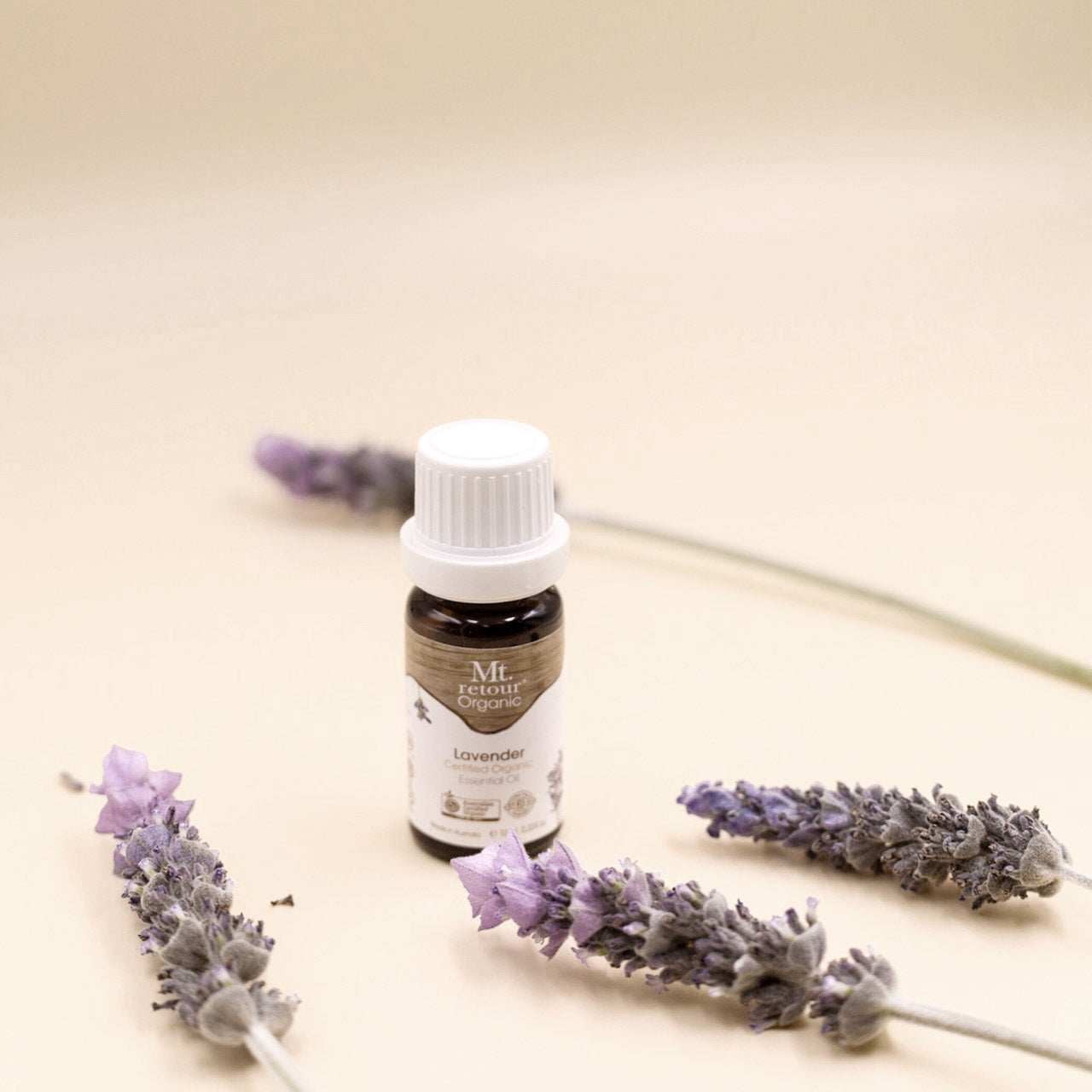 Mt Retour Organic Essential Oil Lavender 10ml-The Living Co.