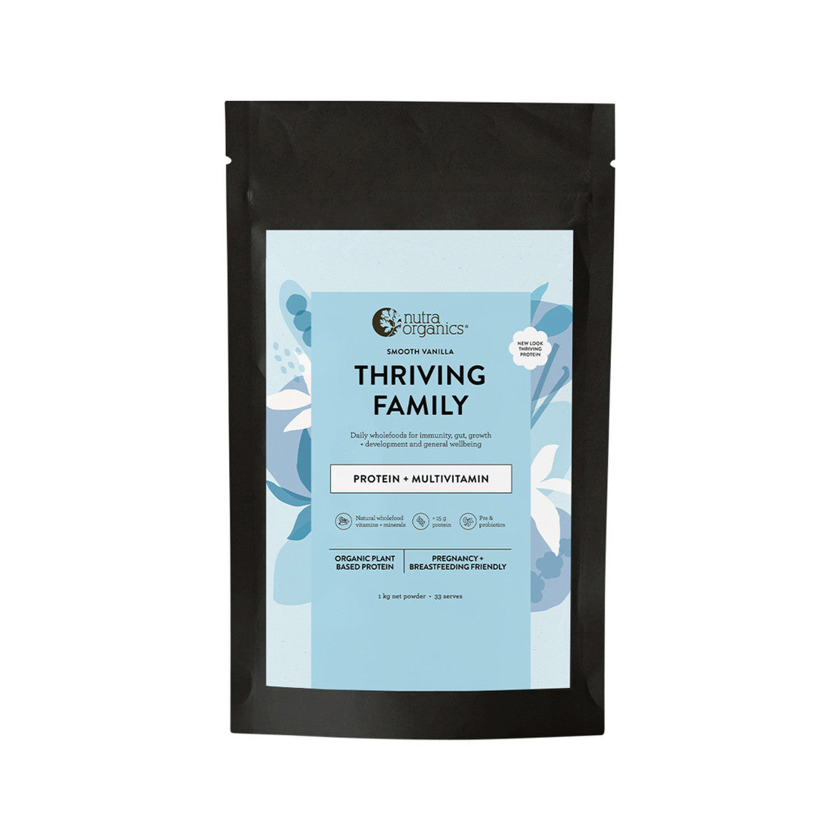 Nutra Organics Thriving Family Vanilla-The Living Co.