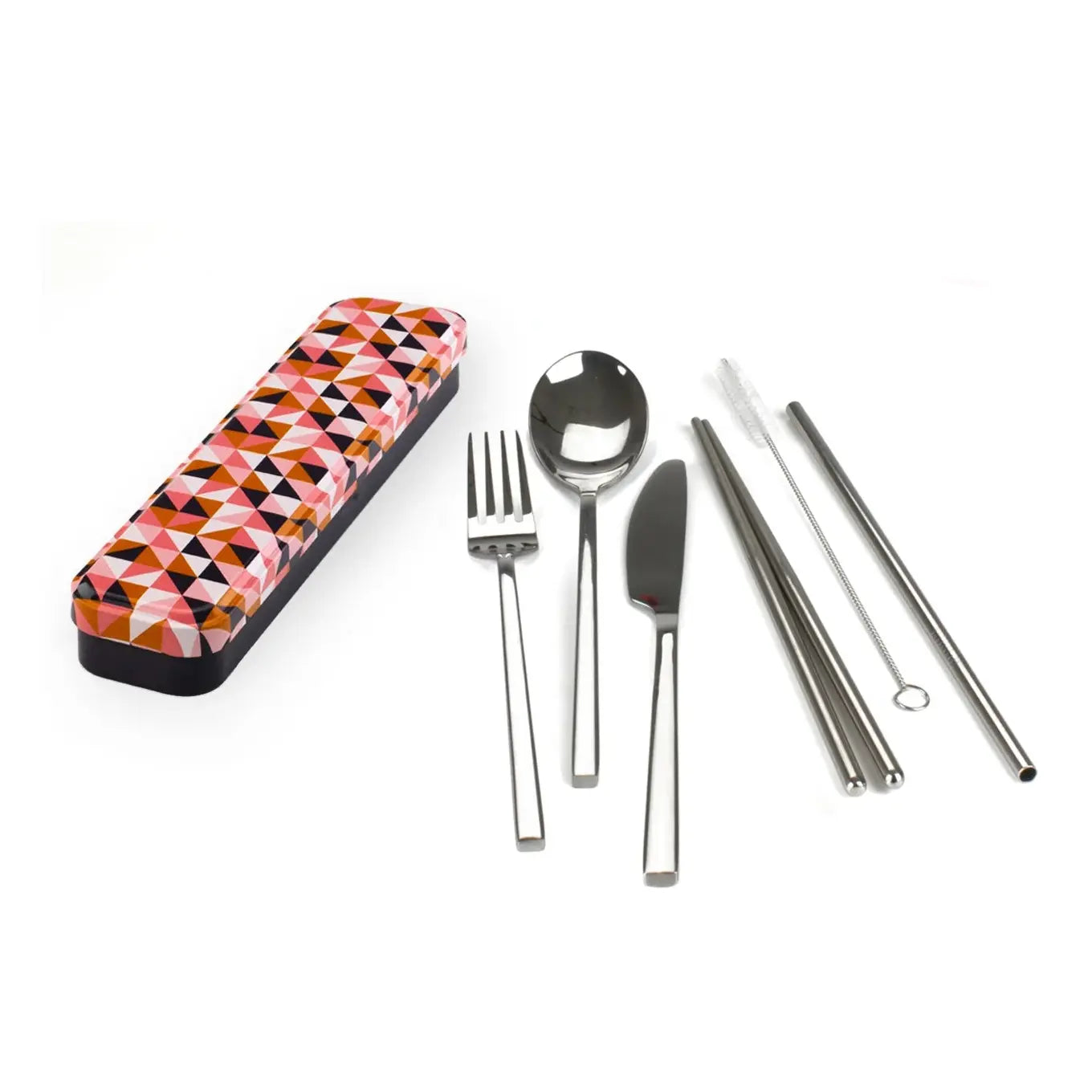 RetroKitchen Carry Your Cutlery - Geometric-The Living Co.