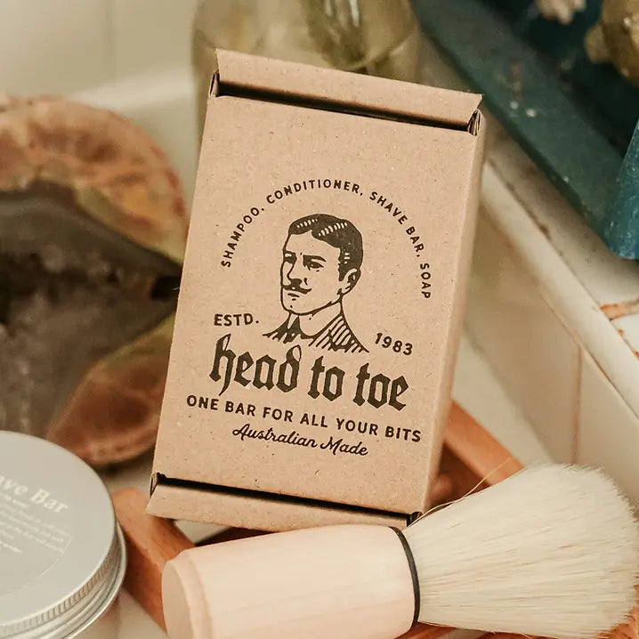 Shampoo With A Purpose Head To Toe Bar (Shampoo + All-In-One Bar)-The Living Co.