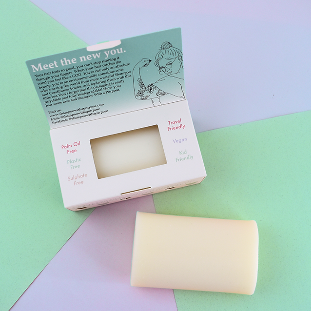 Shampoo With A Purpose The O.G. Shampoo/Conditioner Bar-The Living Co.
