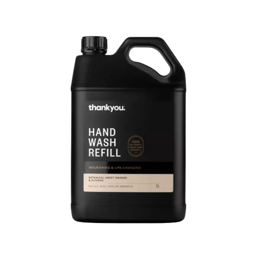 Thankyou Botanical Hand Wash 5L Bulk-The Living Co.