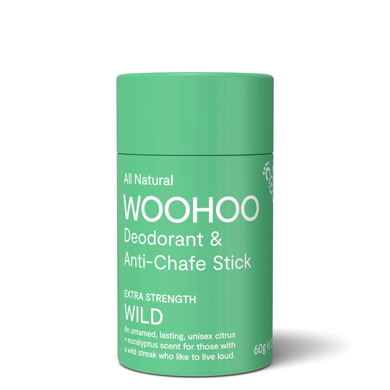 Woohoo Natural Deodorant & Anti-Chafe Stick (Wild)-The Living Co.