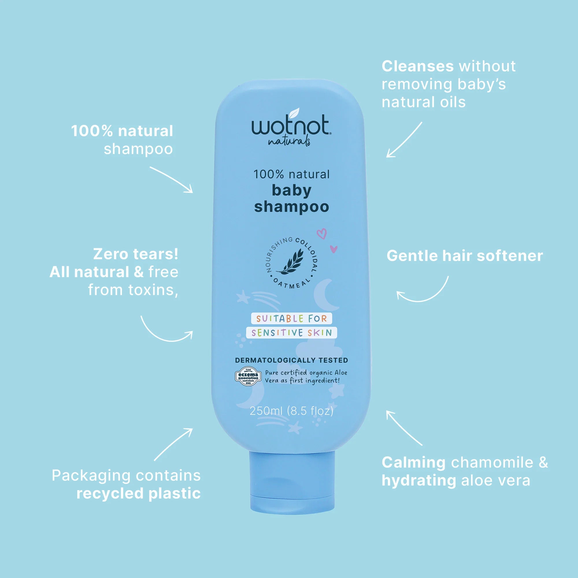 Wotnot Natural Baby Shampoo