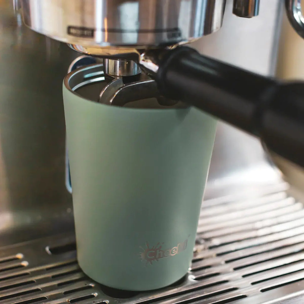 Cheeki Insulated Coffee Cup 350ml-The Living Co.