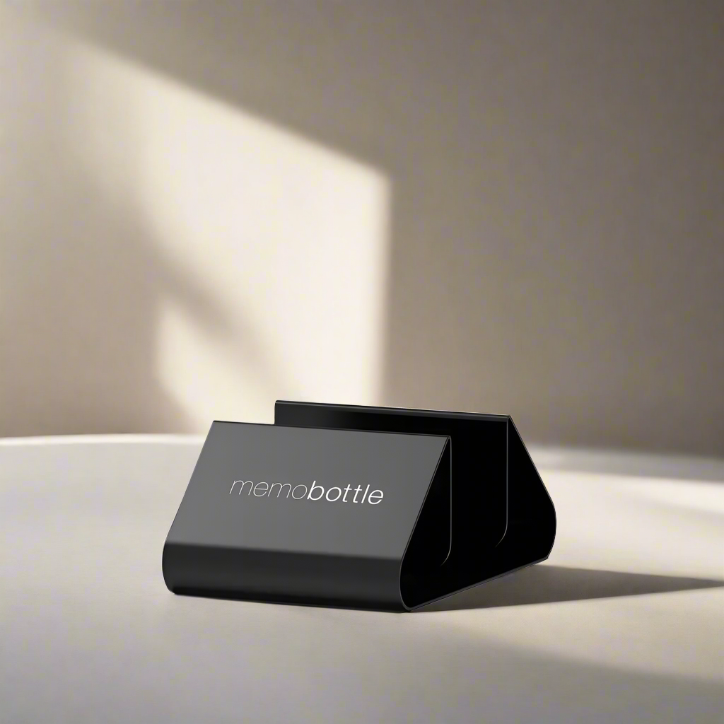 Black Desk Stand (memobottle)