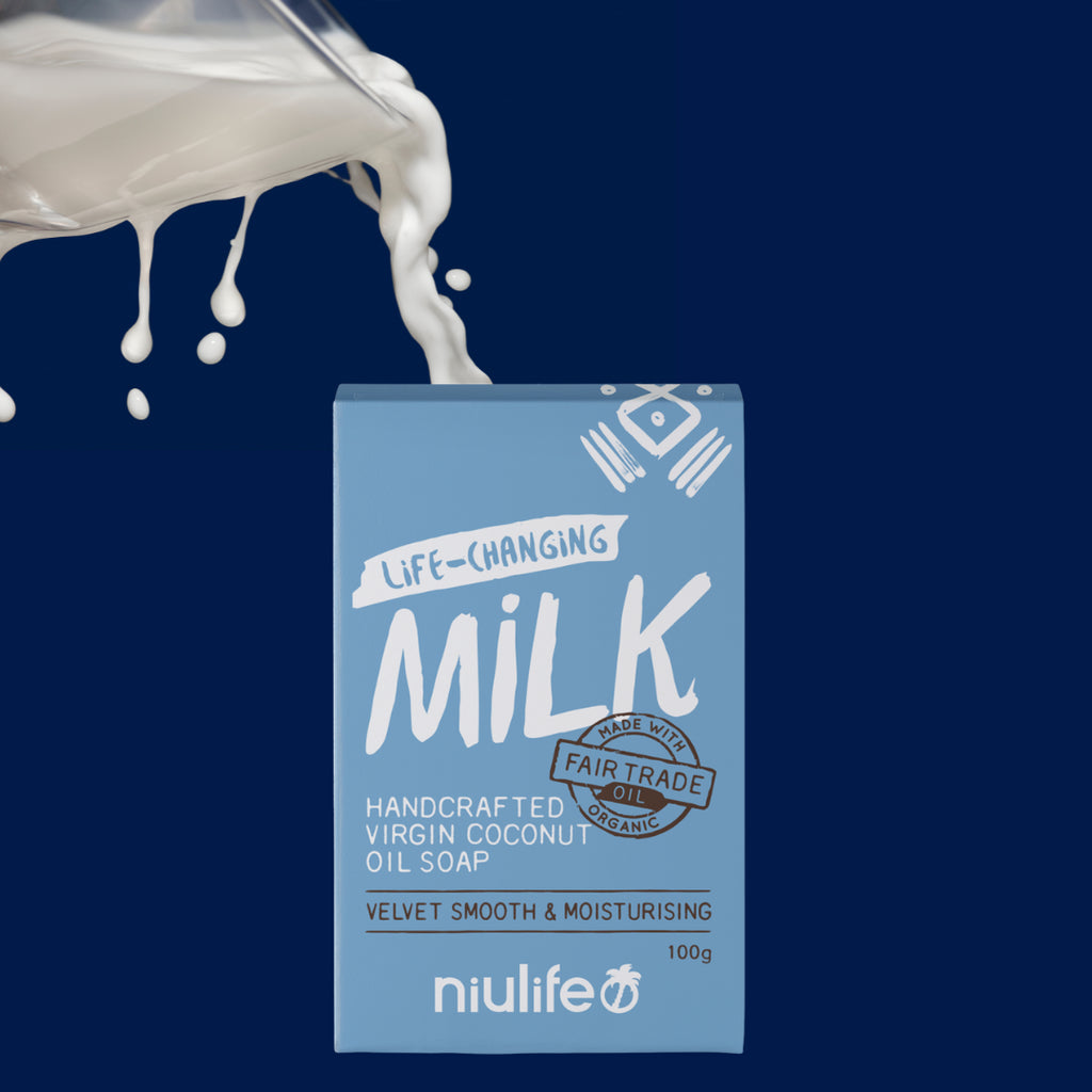 Niulife Coconut Oil Soap Milk -The Living Co.