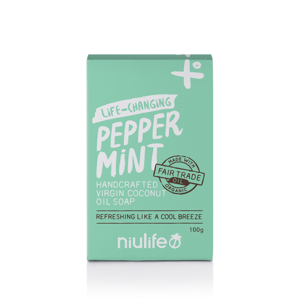 Niulife Coconut Oil Soap Peppermint