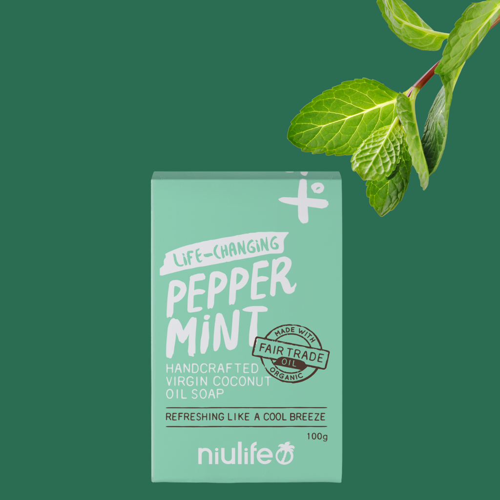 Niulife Coconut Oil Soap Peppermint