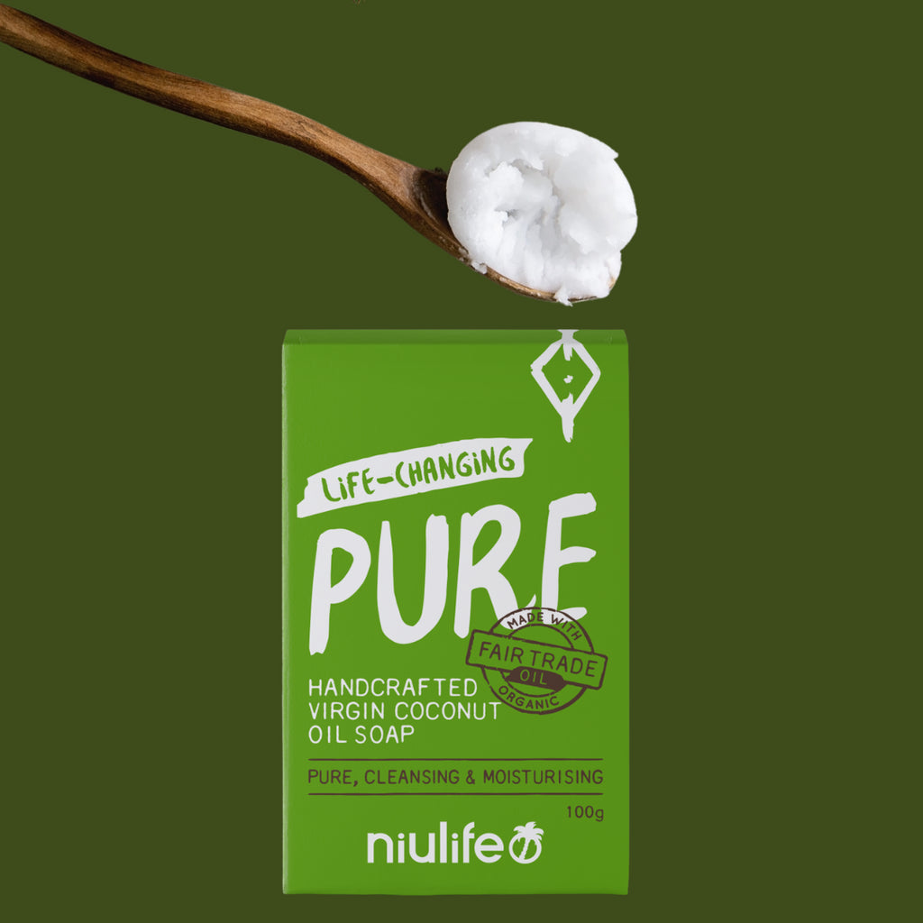 Niulife Pure Coconut Oil Soap - The Living Co.