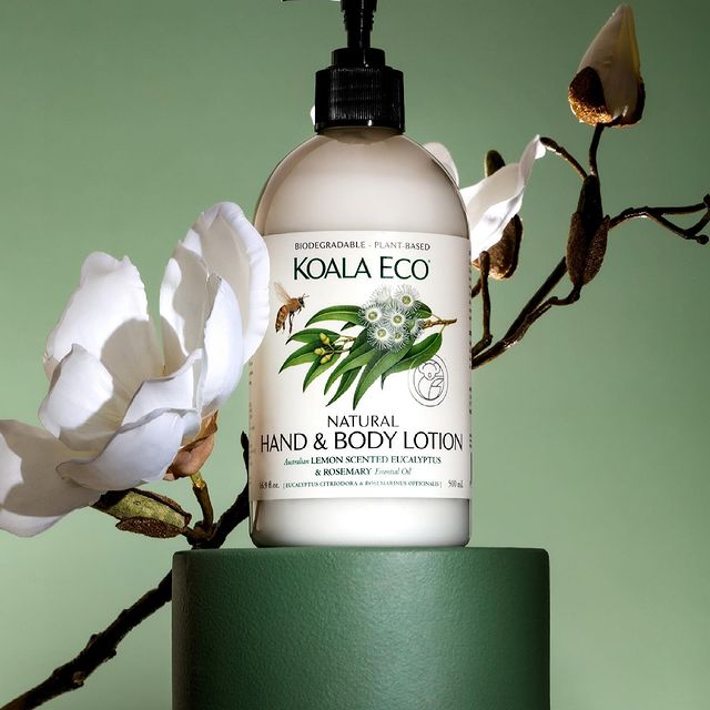Koala Eco Hand & Body Lotion Lemon Scented, Eucalyptus & Rosemary 500ml-The Living Co.