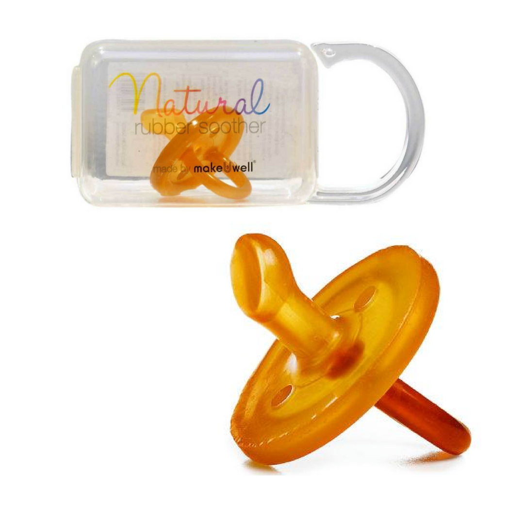 Natural Rubber Soothers Soother Orthodontic-The Living Co.