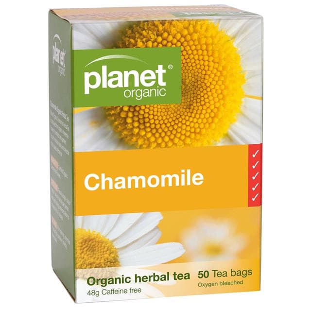 Planet Organic Chamomile Tea Bags-The Living Co.