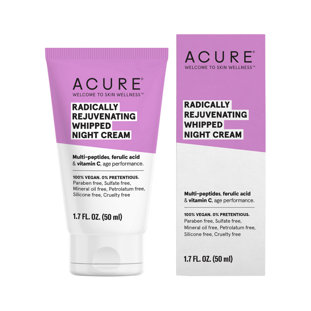 Acure Radically Rejuvenating Whipped Night Cream-The Living Co.