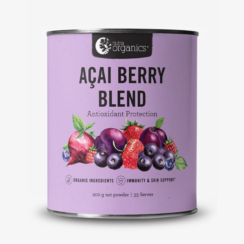Nutra Organics Acai Berry Blend-The Living Co.