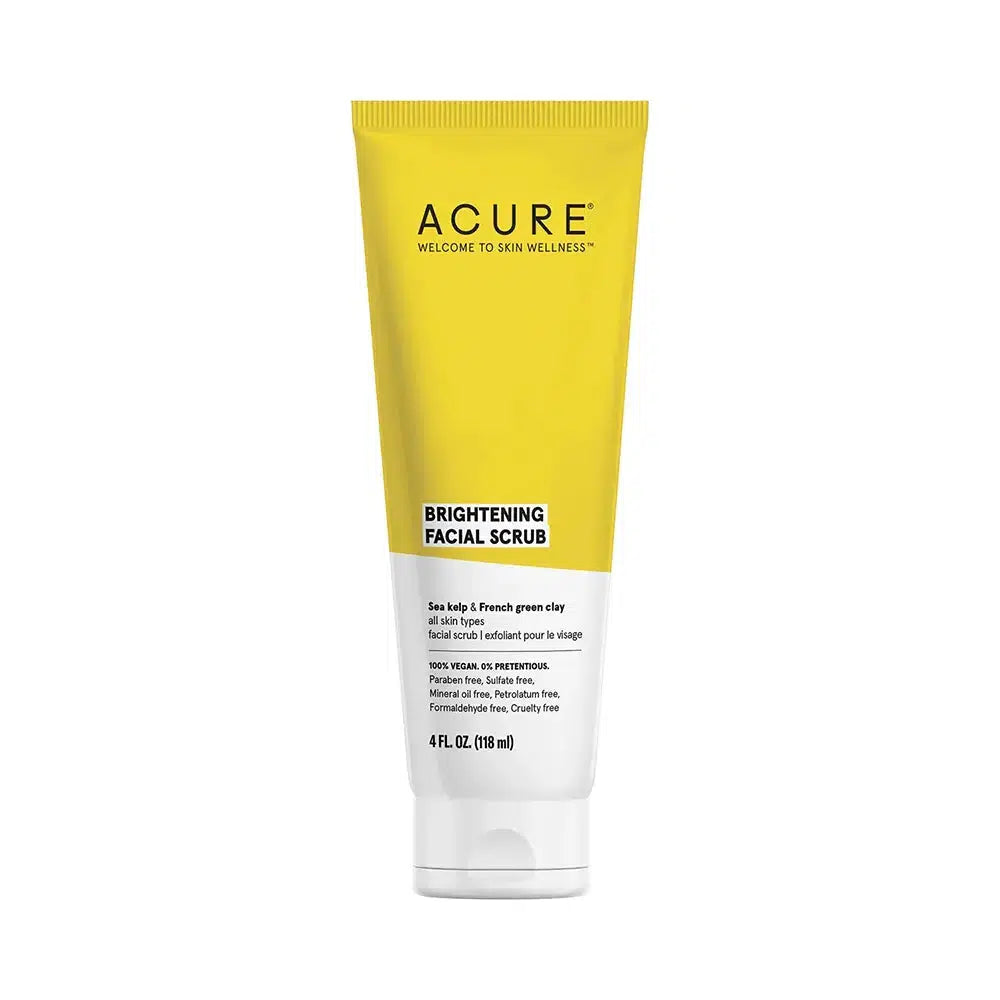 Acure Brightening Facial Scrub-The Living Co.