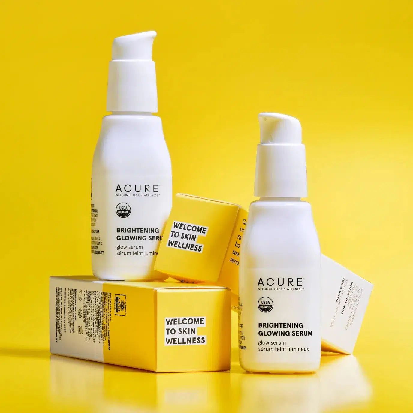 Acure Brightening Glowing Serum-The Living Co.