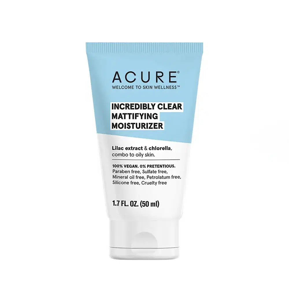 Acure Incredibly Clear Mattifying Moisturizer-The Living Co.