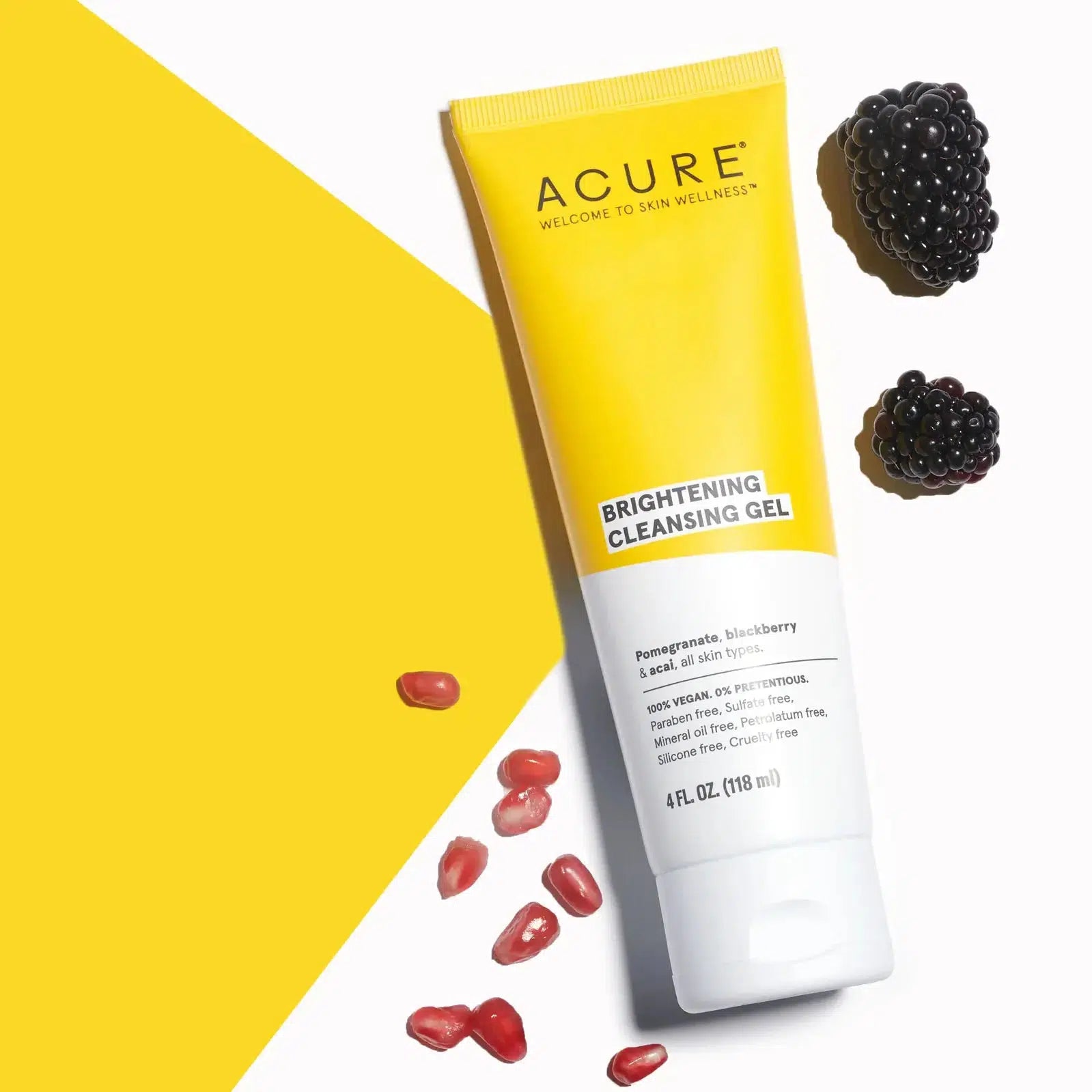 Acure Brightening Cleansing Gel-The Living Co.