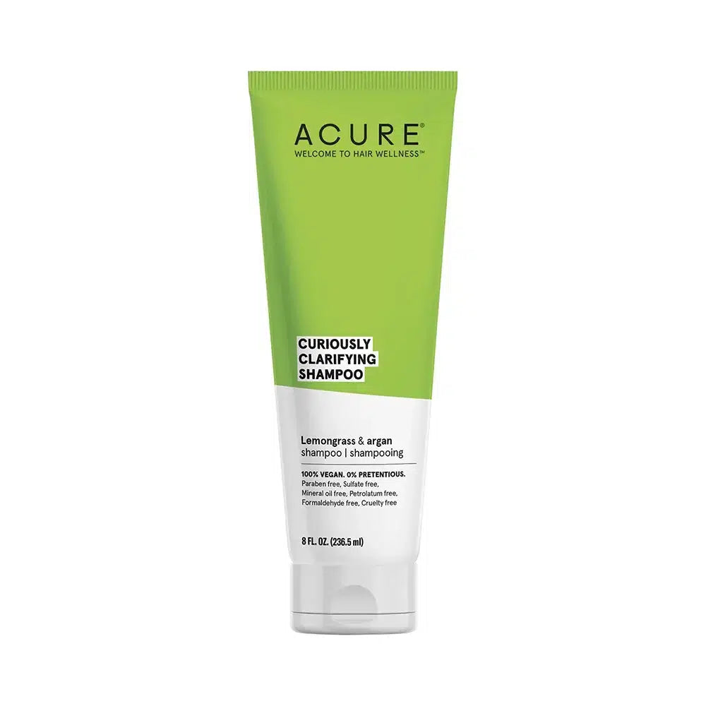 Acure Curiously Clarifying Shampoo-The Living Co.