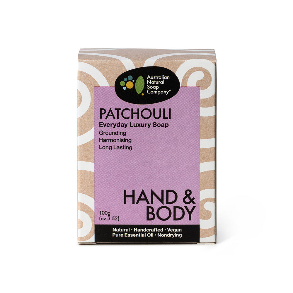 Australian Natural Soap Company Patchouli Soap-The Living Co.
