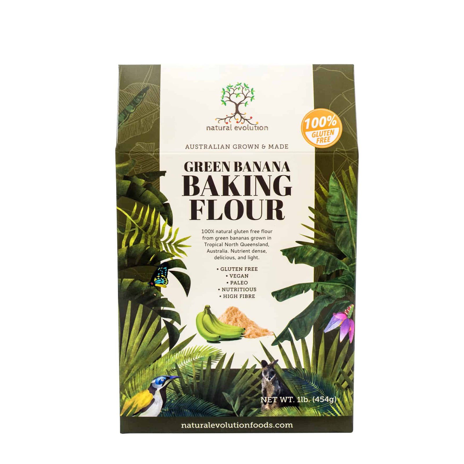Natural Evolution Green Banana Baking Flour-The Living Co.