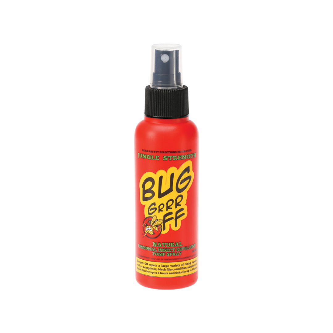 Bug-grrr Off Natural Insect Repellent Jungle Strength 100ml-The Living Co.