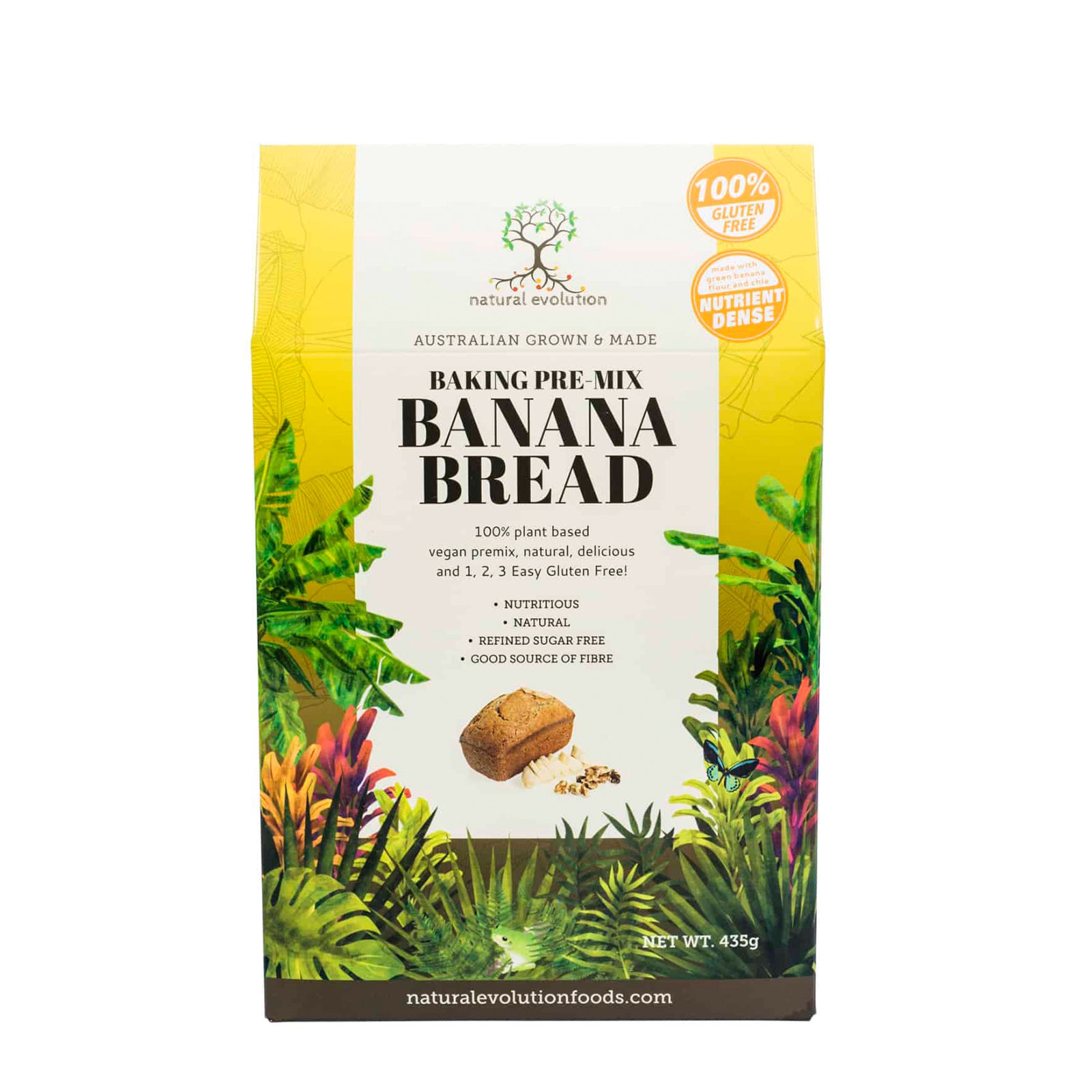 Natural Evolution Banana Bread Mix-The Living Co.