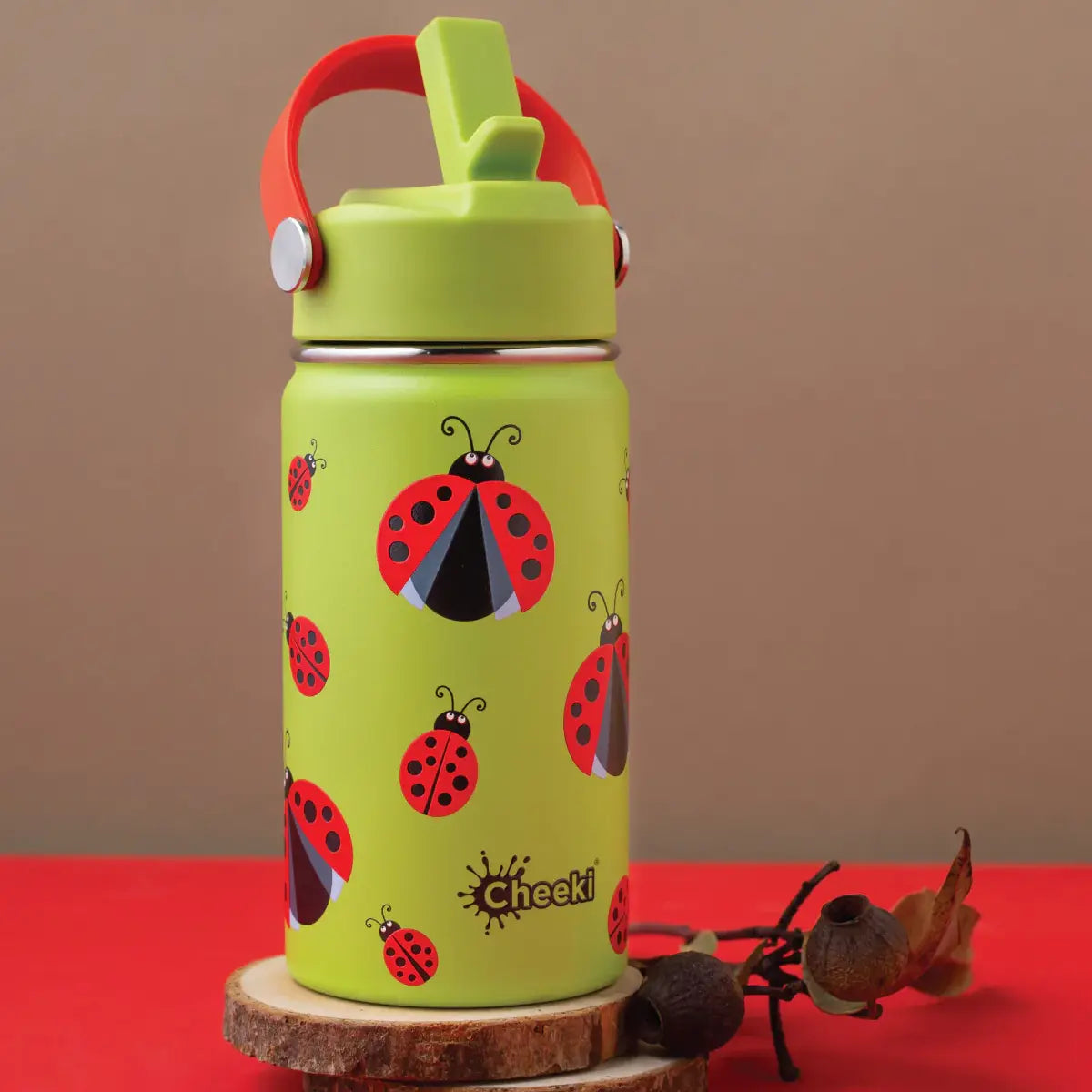 Cheeki Insulated Little Adventurer Bottle - 400ml-The Living Co.