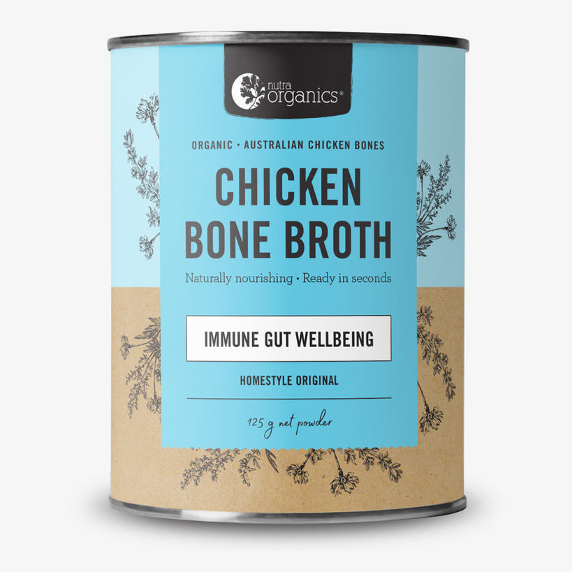 Nutra Organics Chicken Bone Broth Homestyle Original-The Living Co.