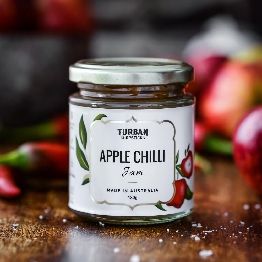 Turban Chopsticks Jam Apple Chilli-The Living Co.