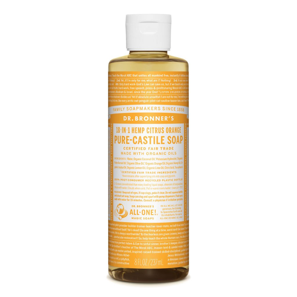 Dr. Bronner's Pure-Castile Liquid Soap Citrus-The Living Co.