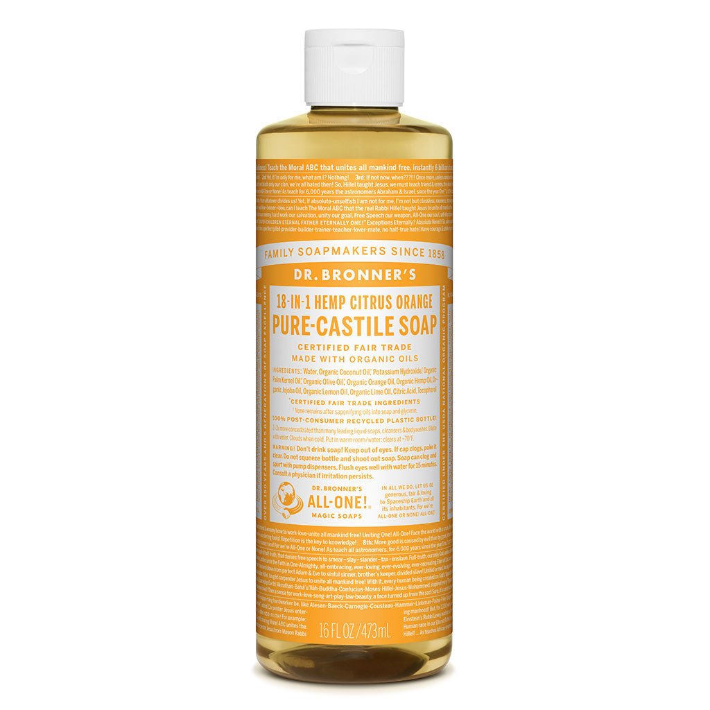 Dr. Bronner's Pure-Castile Liquid Soap Citrus-The Living Co.
