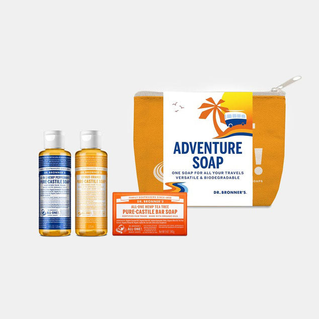 Dr. Bronner's Organic Adventure Soap Gift Pack-The Living Co.