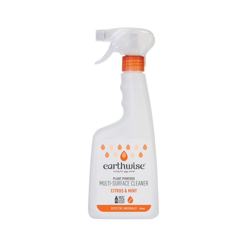 Earthwise Multi-Surface Cleaner Citrus & Mint 500ml-The Living Co.