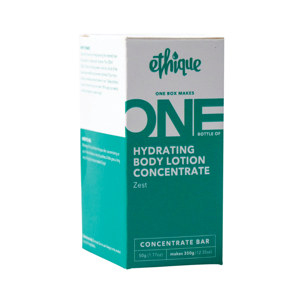 Ethique Hydrating Body Lotion Concentrate Zest (50g)-The Living Co.