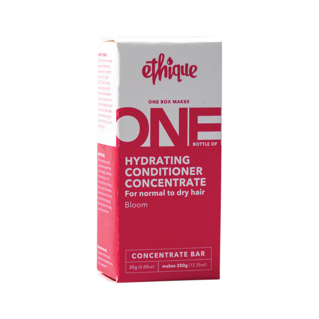 Ethique Hydrating Conditioner Concentrate for Balanced to dry hair - Bloom 25g-The Living Co.