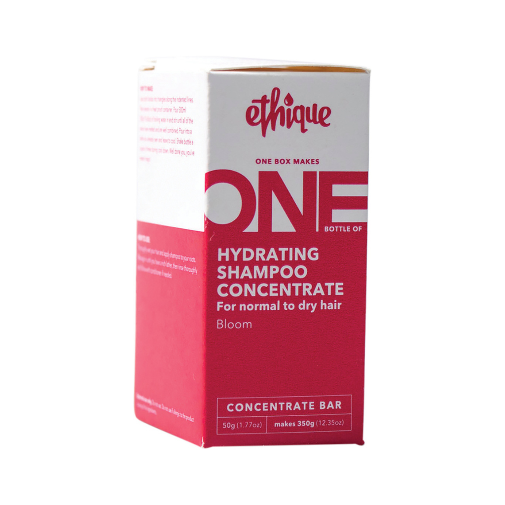 Ethique Hydrating Shampoo Concentrate - balanced to dry hair (50g)-The Living Co.
