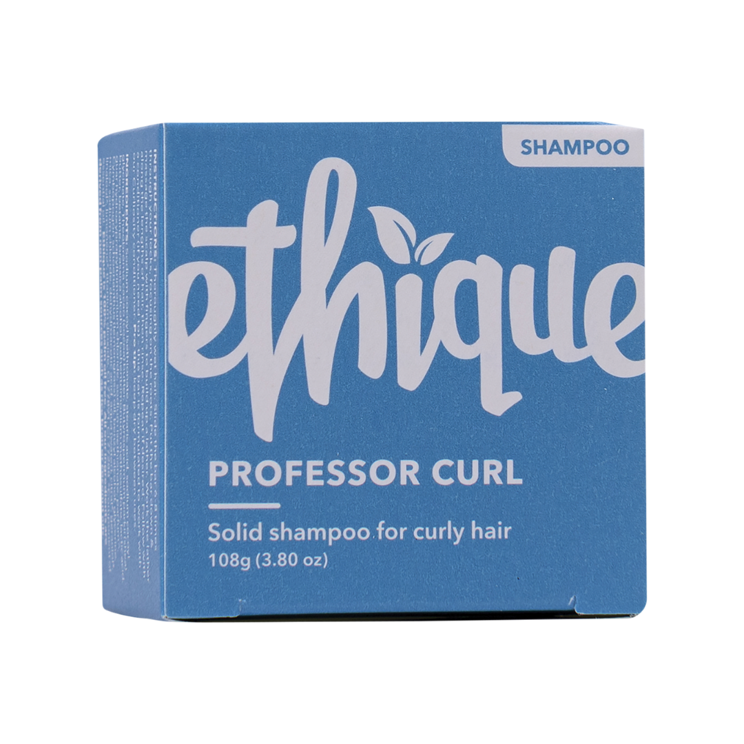 Ethique Solid Shampoo Bar Professor Curl for Curly Hair (108g)-The Living Co.