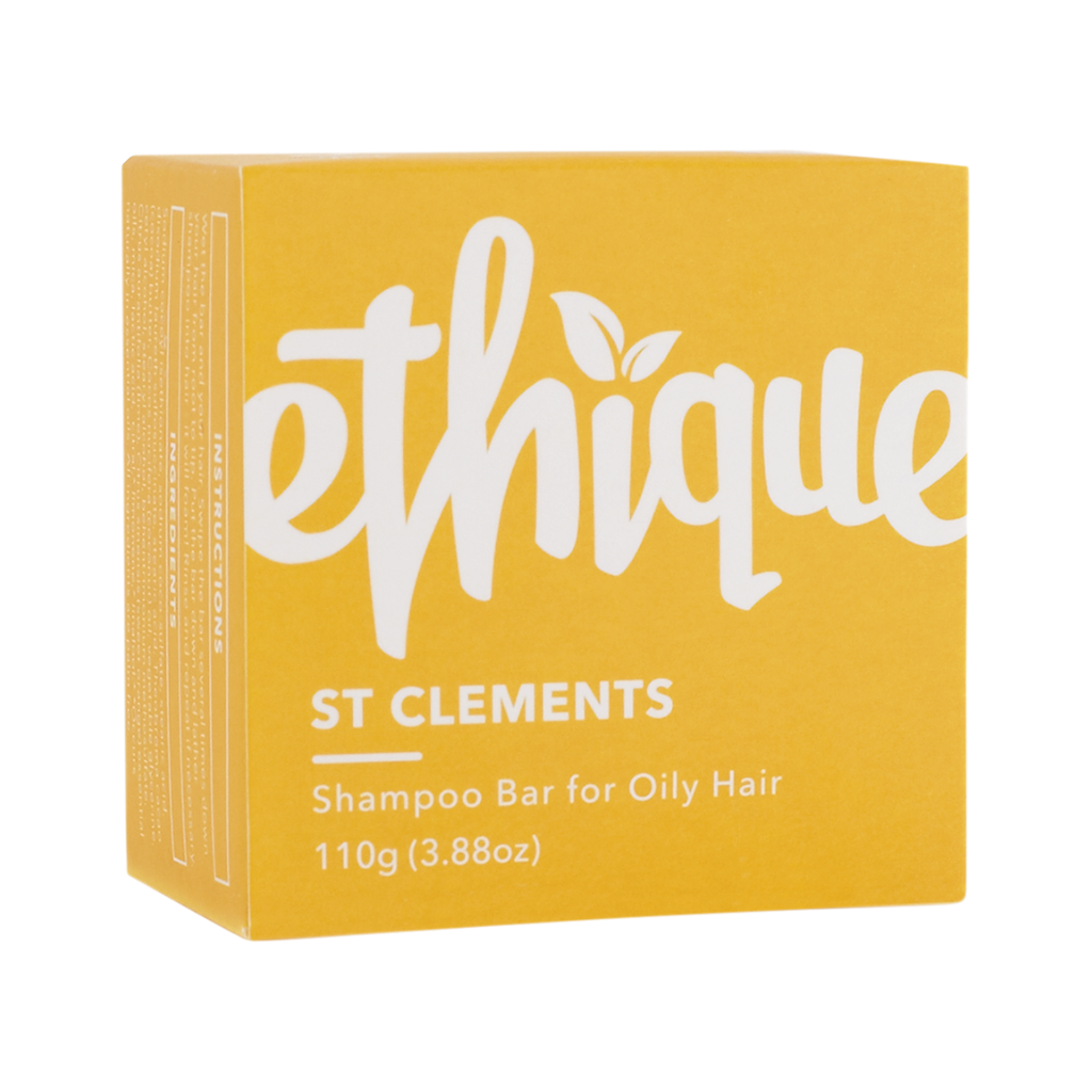Ethique Solid Shampoo Bar St Clements for Oily hair (110g)-The Living Co.