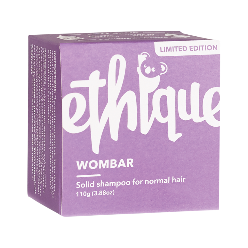 Ethique Solid Shampoo Bar Wombar for Balanced hair (110g)-The Living Co.