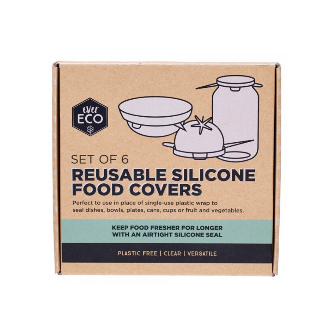 Ever Eco Reusable Silicone Food Covers-The Living Co.