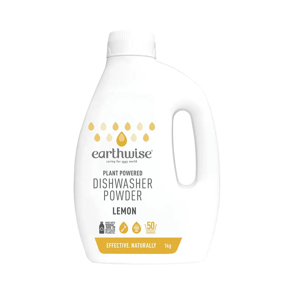 Earthwise Dishwasher Powder Lemon 1kg-The Living Co.