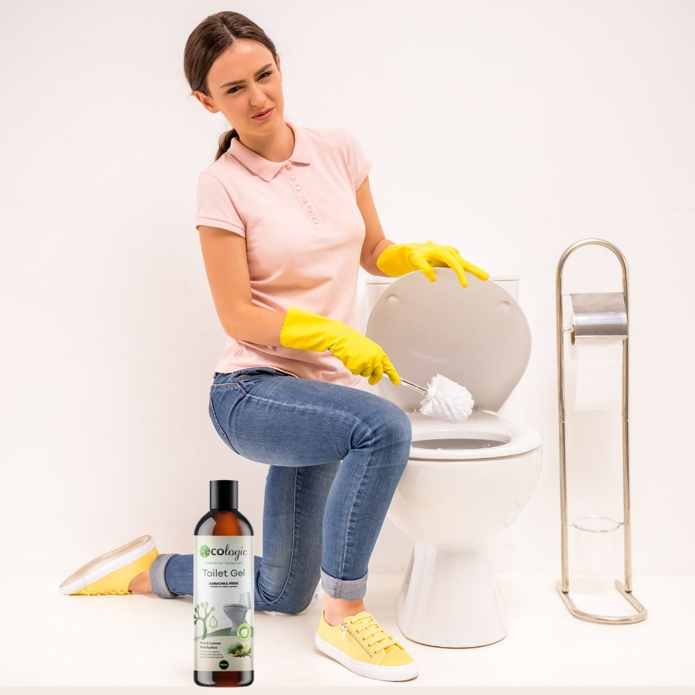 Ecologic Toilet Cleaning Gel Pine, Lemon & Eucalyptus 500ml-The Living Co.
