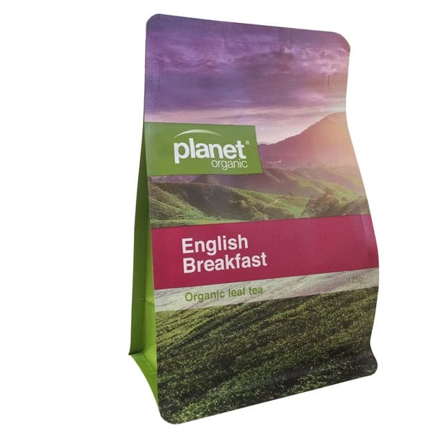Planet Organic English Breakfast Loose Leaf Tea-The Living Co.