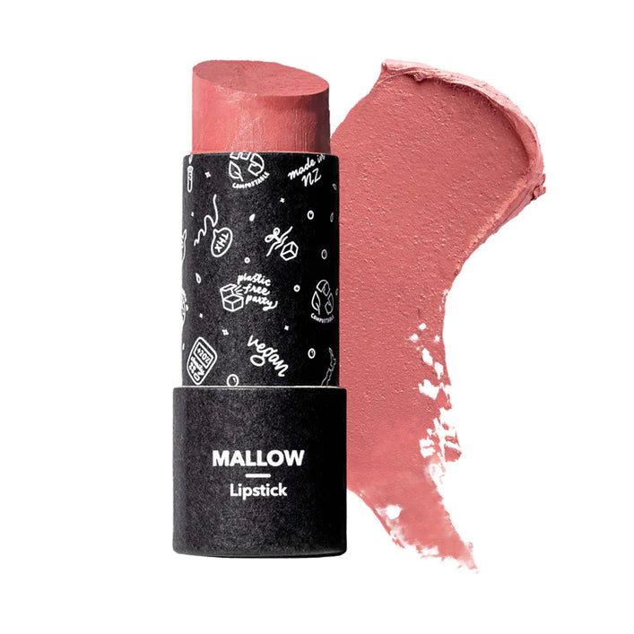 Ethique Lipstick Mallow Blush pink (8g)-The Living Co.