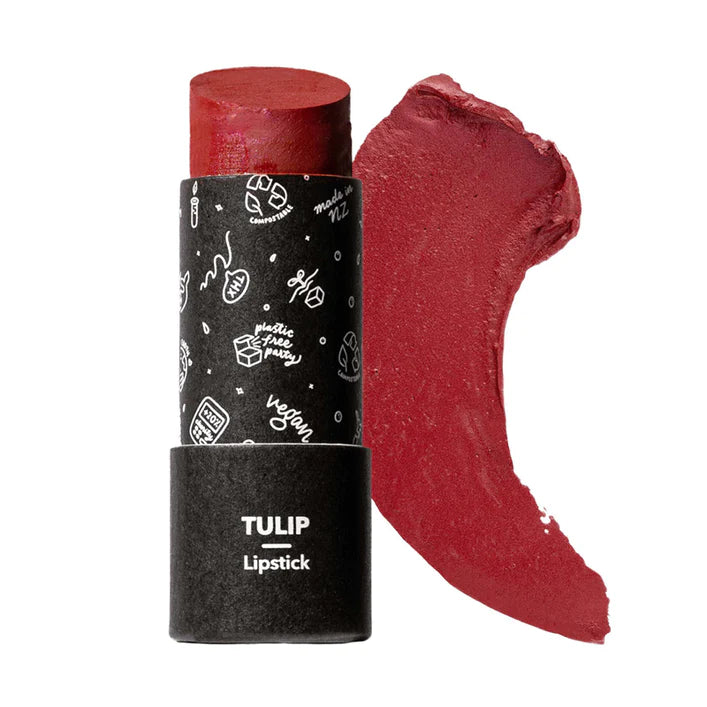 Ethique Lipstick Tulip Deep berry (8g)-The Living Co.