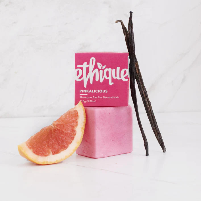 Ethique Solid Shampoo Bar Pinkalicious for Balanced hair (110g)-The Living Co.