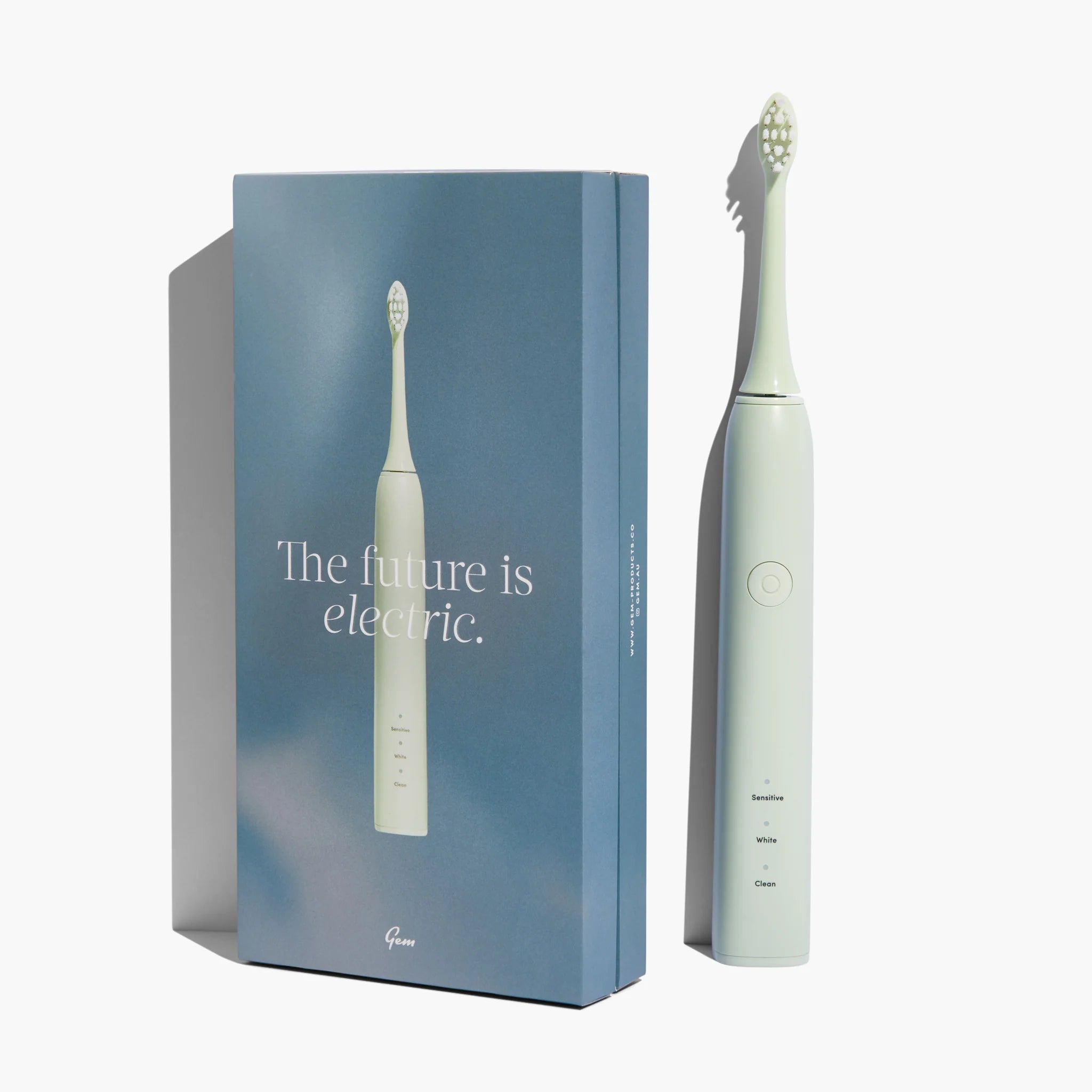 Gem Electric Toothbrush, Mint-The Living Co.