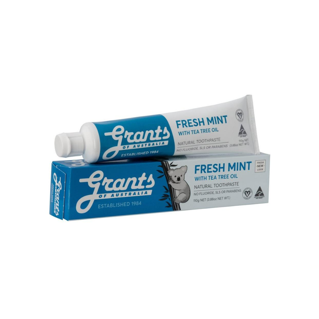 Grants Toothpaste - Fresh Mint-The Living Co.